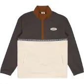 Billabong - Polaire demi-zippée à col montant - Space Lobster Tortoise Shell per Uomo - Taglia L - Marrone