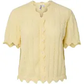 Pieces Cardigan A Maglia | Giallo | XS
