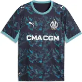 Puma Maglia trikot 'OM Away Replica' navy / azzurro / bianco