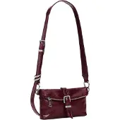 Desigual , Monedero clutch micro grande, Donna, Poliuretano, Rosso, U