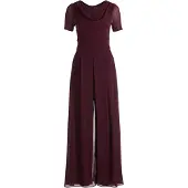 Vera Mont Tuta jumpsuit rosso vino