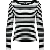 Pieces Top A Maniche Lunghe | Nero | M