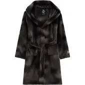 We fashion Accappatoio terra d'ombra / marrone scuro / nero