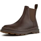 Camper Stivaletti Chelsea Brutus+ in pelle con punta tonda e suola in gomma