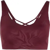 Adidas Reggiseno sportivo 'All Me Essentials' grigio / bordeaux