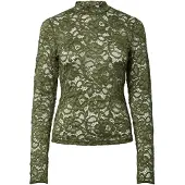 Y.A.S Yaslacey Pizzo Top A Maniche Lunghe
