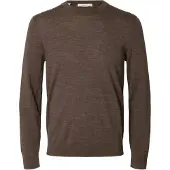 Selected Pullover 'SLHTray' marrone sfumato