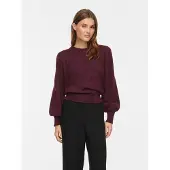 Vila Vimalu Scollo Rotondo Pullover A Maglia