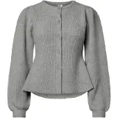 Pieces Cardigan A Maglia | Grigio | XL