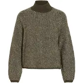 Vila Collo Alto Pullover A Maglia