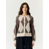 Y.A.S Yasjohi Misto Lana Cardigan A Maglia