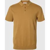Selected Polo Uomini Marrone XL