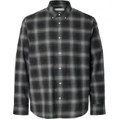 Selected Camicia A Maniche Lunghe Uomini Grigio M