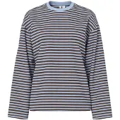 Pieces Top A Maniche Lunghe | Blu | L