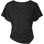 Pieces Top A Maniche Corte | Nero | S