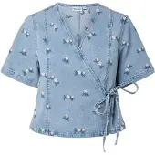 Pieces Top Incrociato | Blu | M