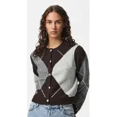 Pieces Cardigan A Maglia | Marrone | M