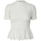 Pieces Top A Maniche Corte | Bianco | S