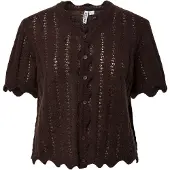 Pieces Cardigan A Maglia | Marrone | S