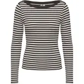 Pieces Top A Maniche Lunghe | Marrone | L