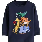 Next Maglietta blu / navy / giallo