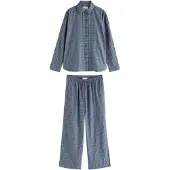 Self. Pigiama blu fumo / blu chiaro / rosso