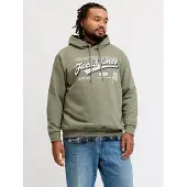 Jack & Jones Plus Size Felpa Con Cappuccio Con Logo