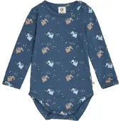 Müsli Tutina / body per bambino blu chiaro / blu scuro / marrone