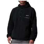 Columbia Helvetia II Hoodie Pullover in pile Uomo (M, nero)