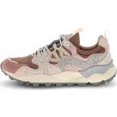 Flower Mountain per donna. 2017817 Yamano 3 Sneakers Multicolor (38), Basso, Nubuck, Stringhe, Casual, Multicolore, Rosa