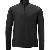 Schöffel Longsleeve Energio Pullover in pile Uomo (56, nero)