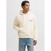 Jack & Jones Felpa Con Cappuccio Stampa Sul Retro