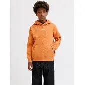 Jack & jones Felpa Con Cappuccio Stampa Sul Retro Boys