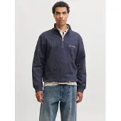 Jack & Jones Felpa Con Mezza Zip