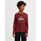 Jack & Jones Maglietta A Manica Lunga Con Logo Boys