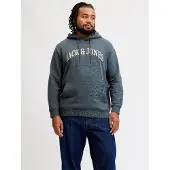 Jack & Jones Plus Size Felpa Con Cappuccio Con Logo