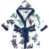 Chicco Accappatoio blu scuro / verde / nero / bianco