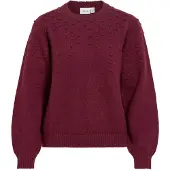 Vila Vituli Scollo Rotondo Pullover A Maglia