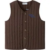 Name it Gilet 'NMMLEON' blu reale / cioccolato / bianco