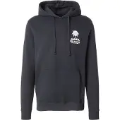 Billabong Foundation Pullover Felpa con cappuccio Uomo (M, nero/blu)