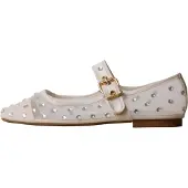 Super Mode Ballerina 'M&M Mira Max Ballerinas mit Riemchen' beige