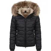 Blauer giubbino corto imbottito piuma aldie nero