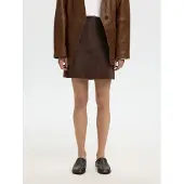 Selected Minigonna Donne Marrone 34