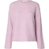 Selected Pullover A Maglia Donne Viola XL