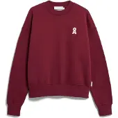 Armedangels Women's Iconic ŠAlizaa Sweat Maglione Donna (L, rosso)