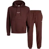Jack & Jones Tuta da jogging 'JJESOHO' marrone / bianco
