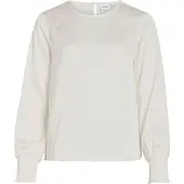 Vila Viellette Round Neck Top A Maniche Lunghe