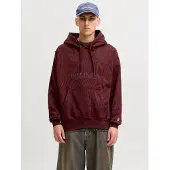 Jack & jones Felpa Con Cappuccio Testo
