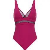 Sunflair Costume intero 'Colour Up' rosa scuro / nero