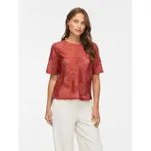 Vila Vimaven Round Neck Top A Maniche Corte